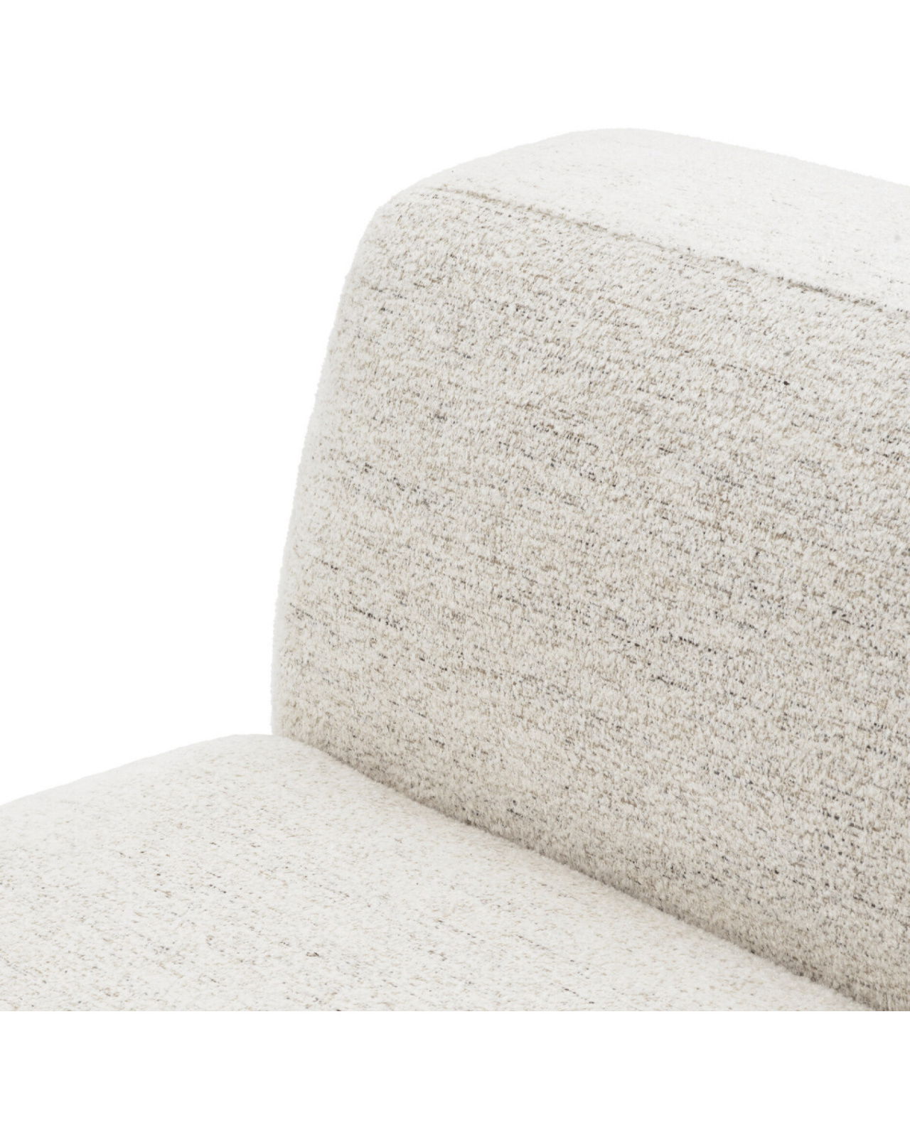 Bastion Sofa Seashell Off-White/Charcoal Veneer