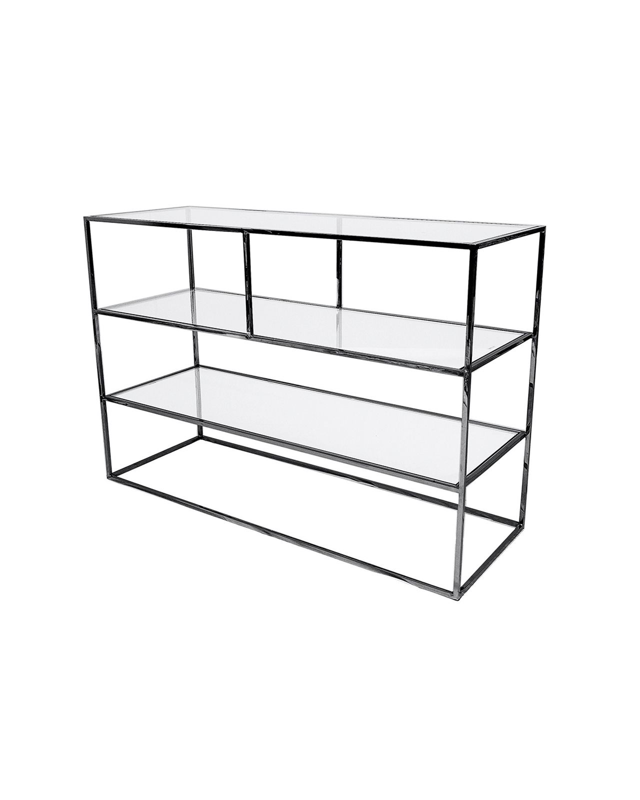 Shelby konsolbord svart krom