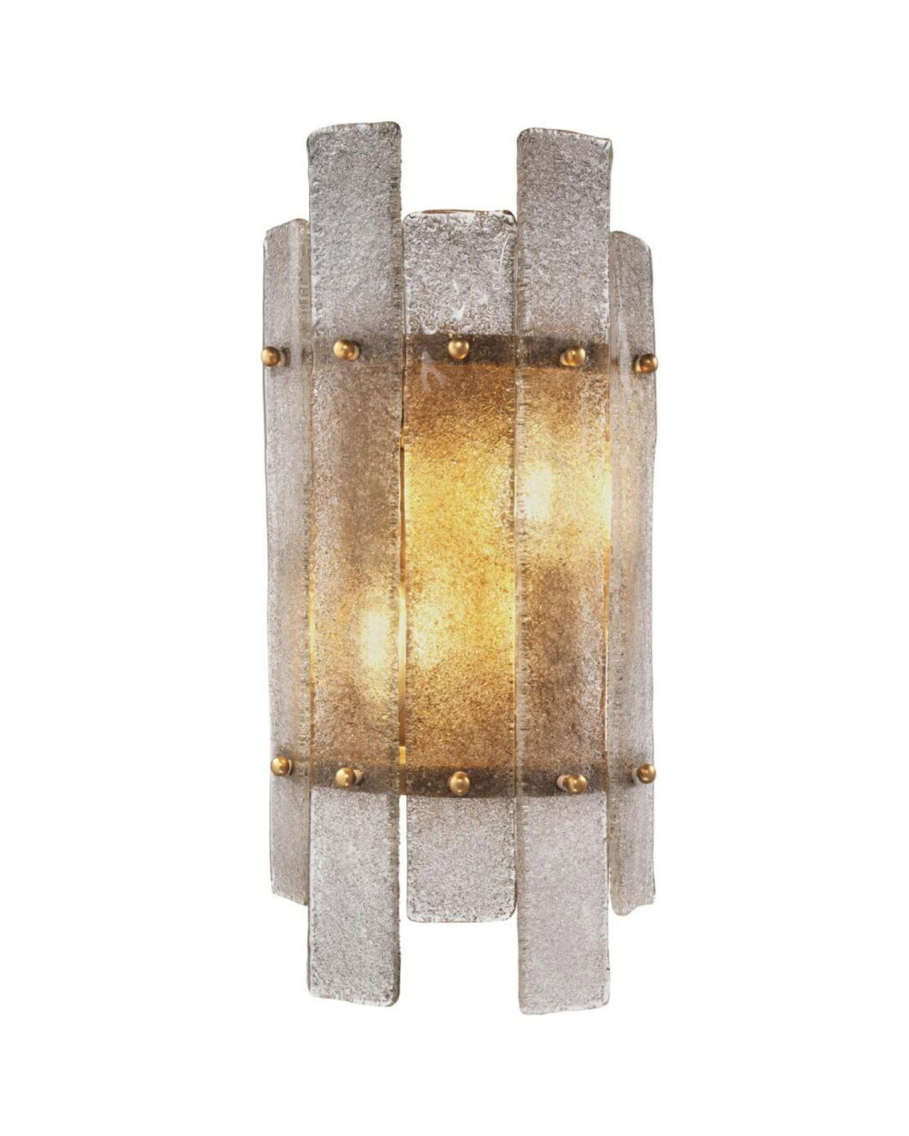 Caprera wandlamp antiek messing