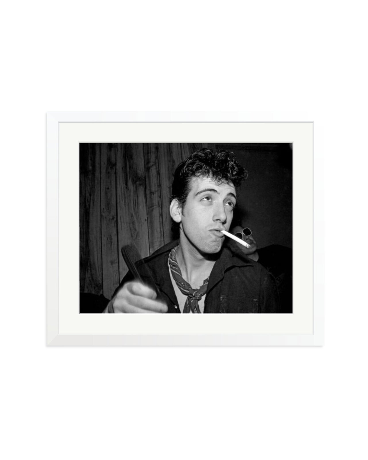 Mick Jones of The Clash Backstage 1979 White / Large