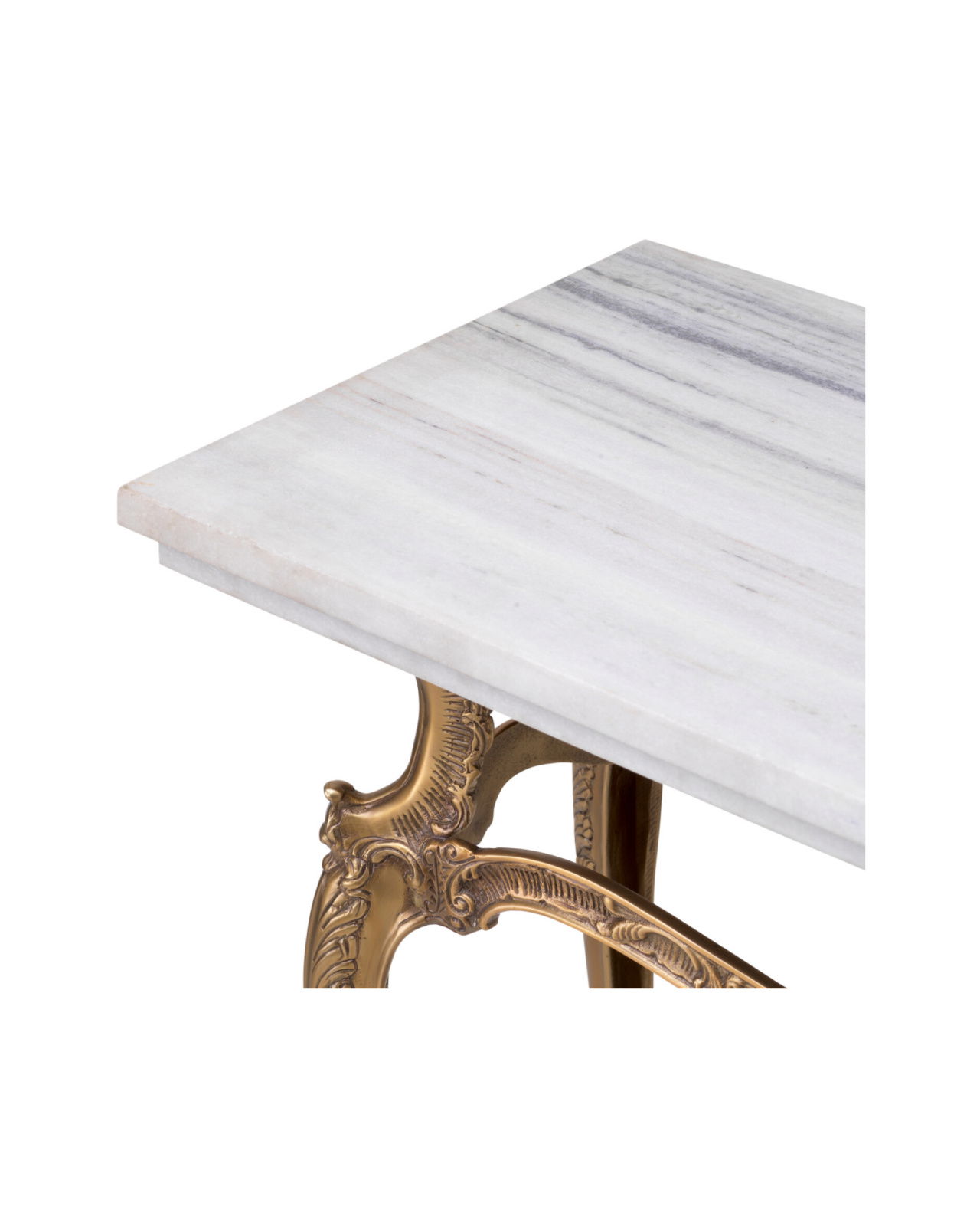 Fabiola Console Table Vintage Brass