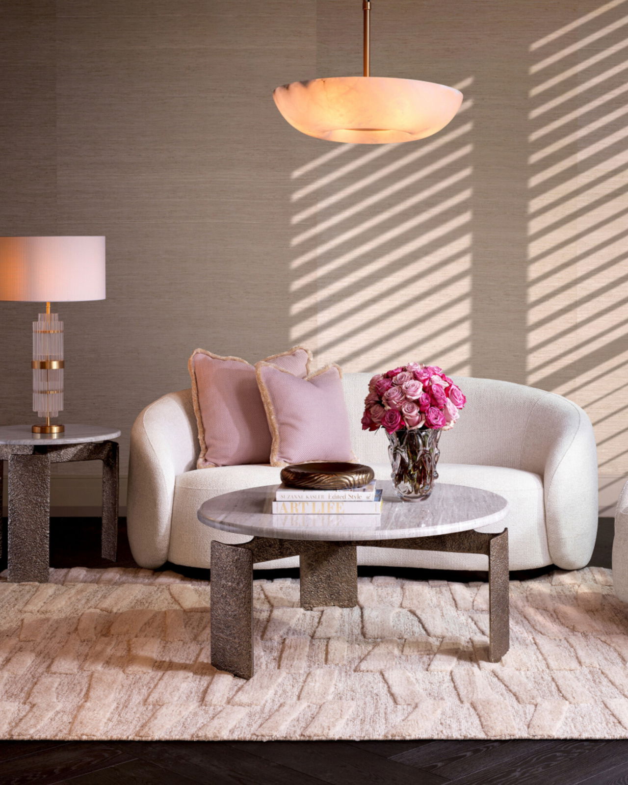 Bodega bijzettafel antiek messing