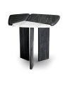 Brinton sidobord charcoal grey crown