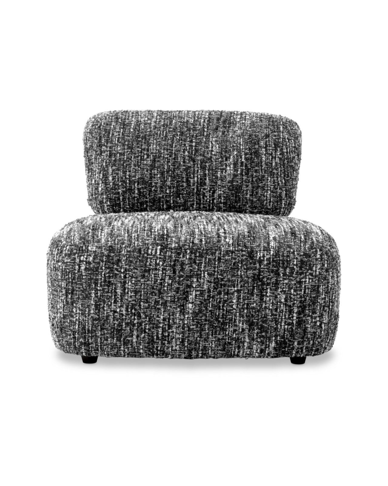 Leon Chair Bouclé Sonata Black