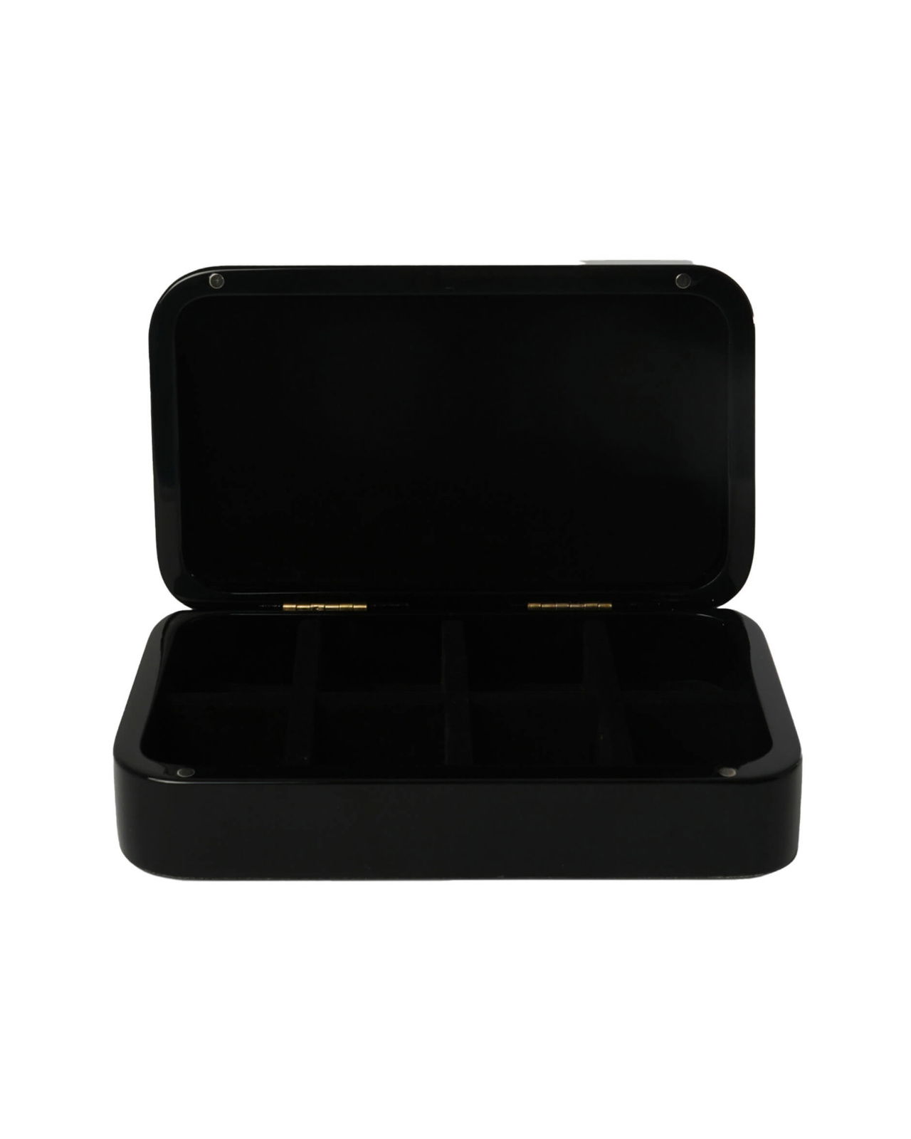 World Map Box Black