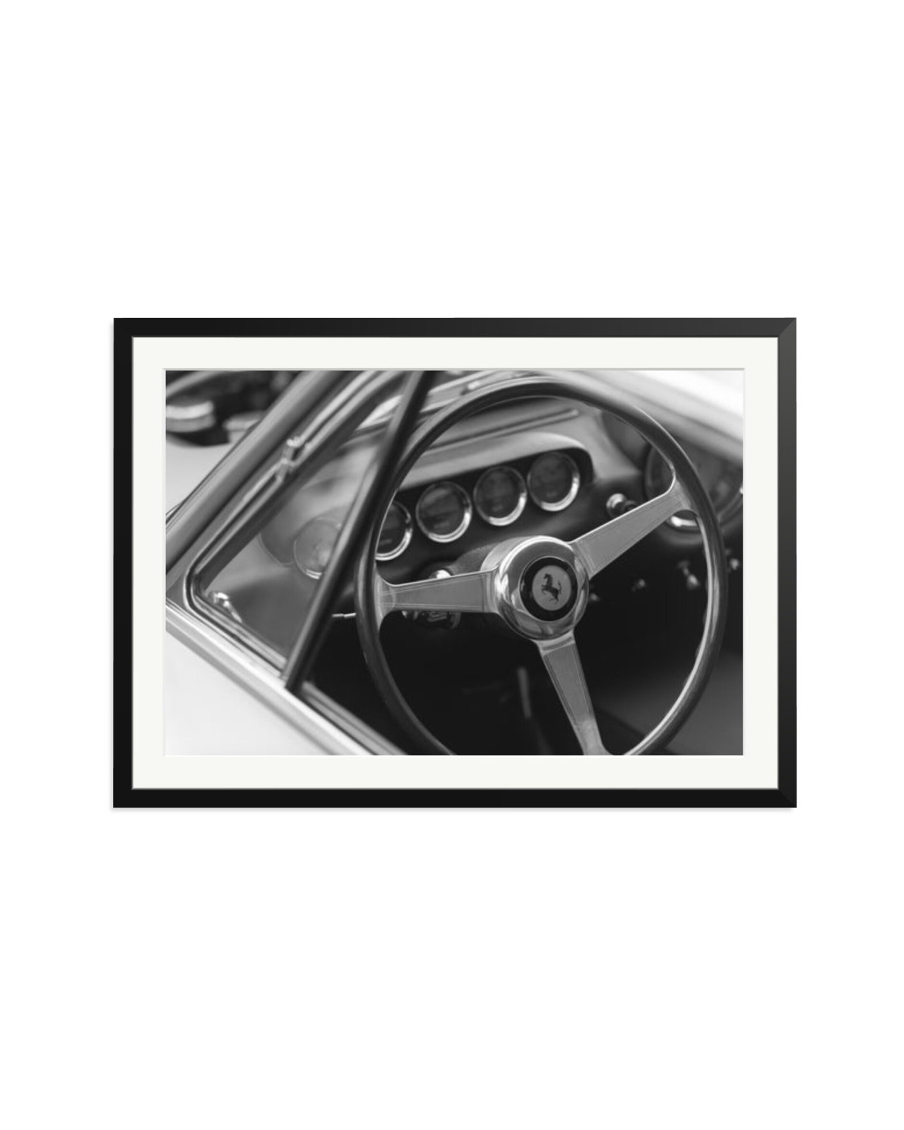 1963 Ferrari 250 Black / XXL