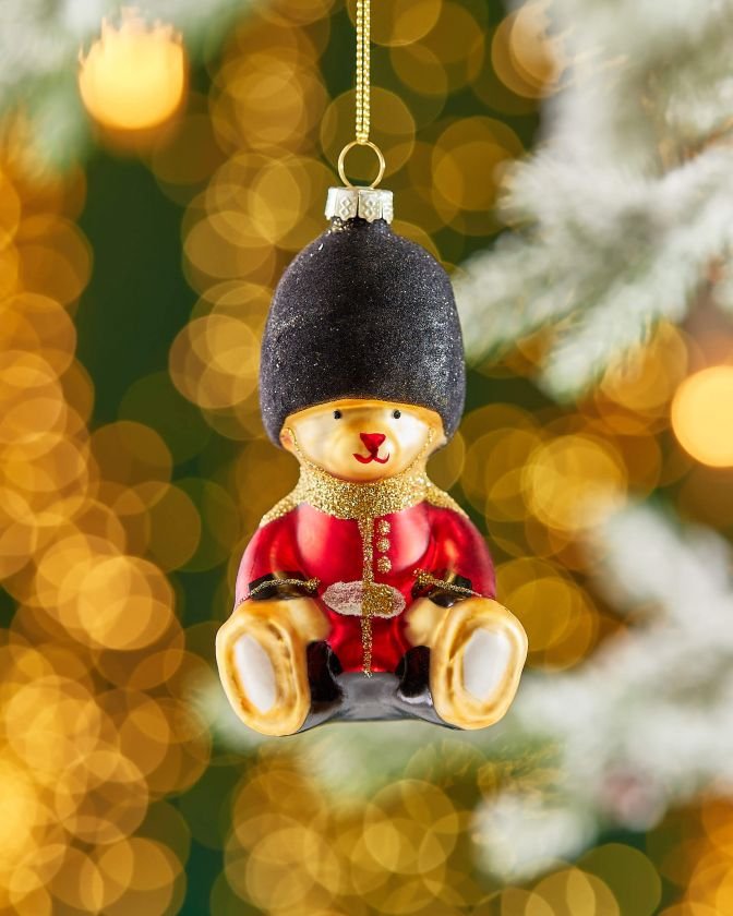 Teddy kongelig vakt julepynt