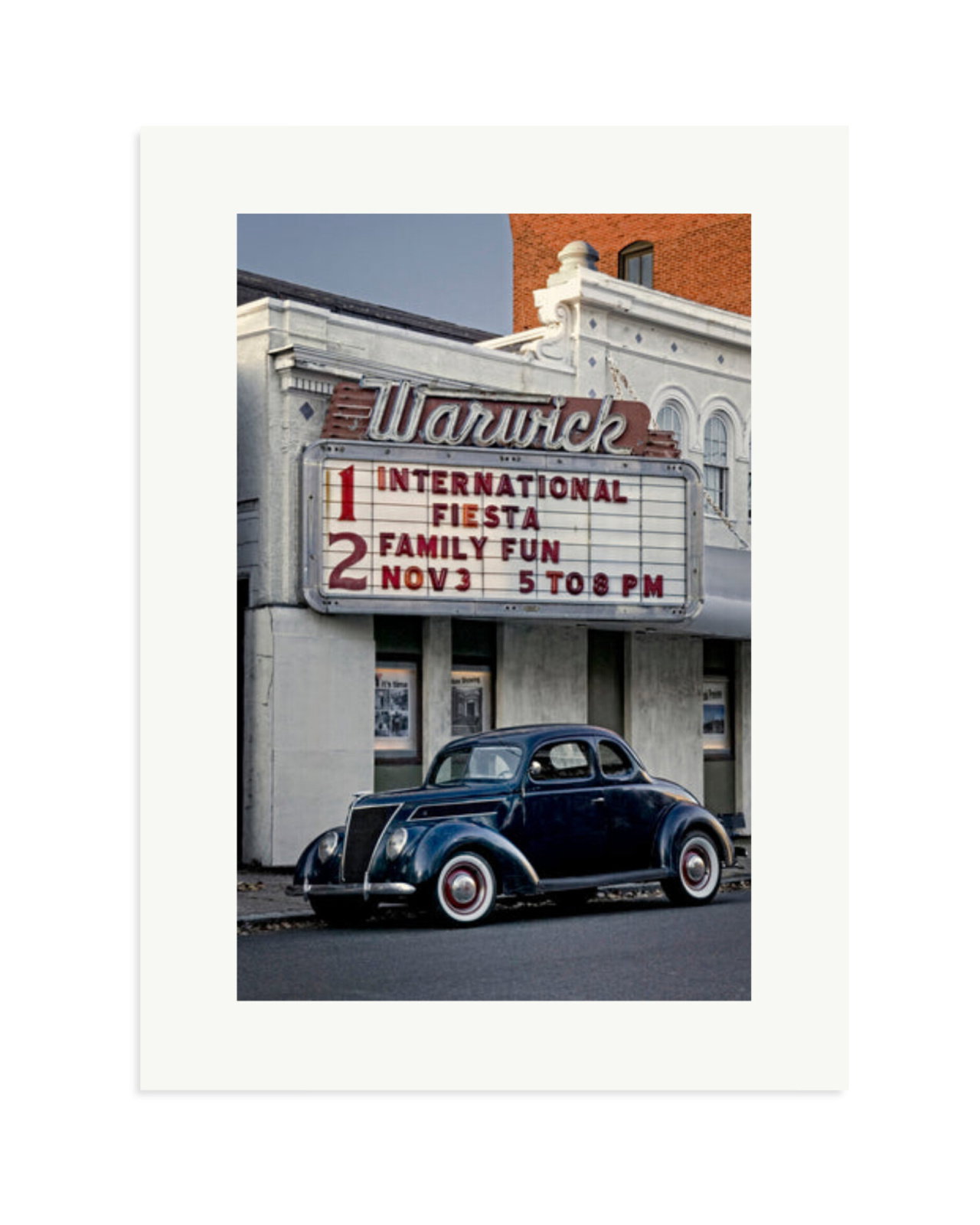 1937 Ford Coupe Print Only / XL