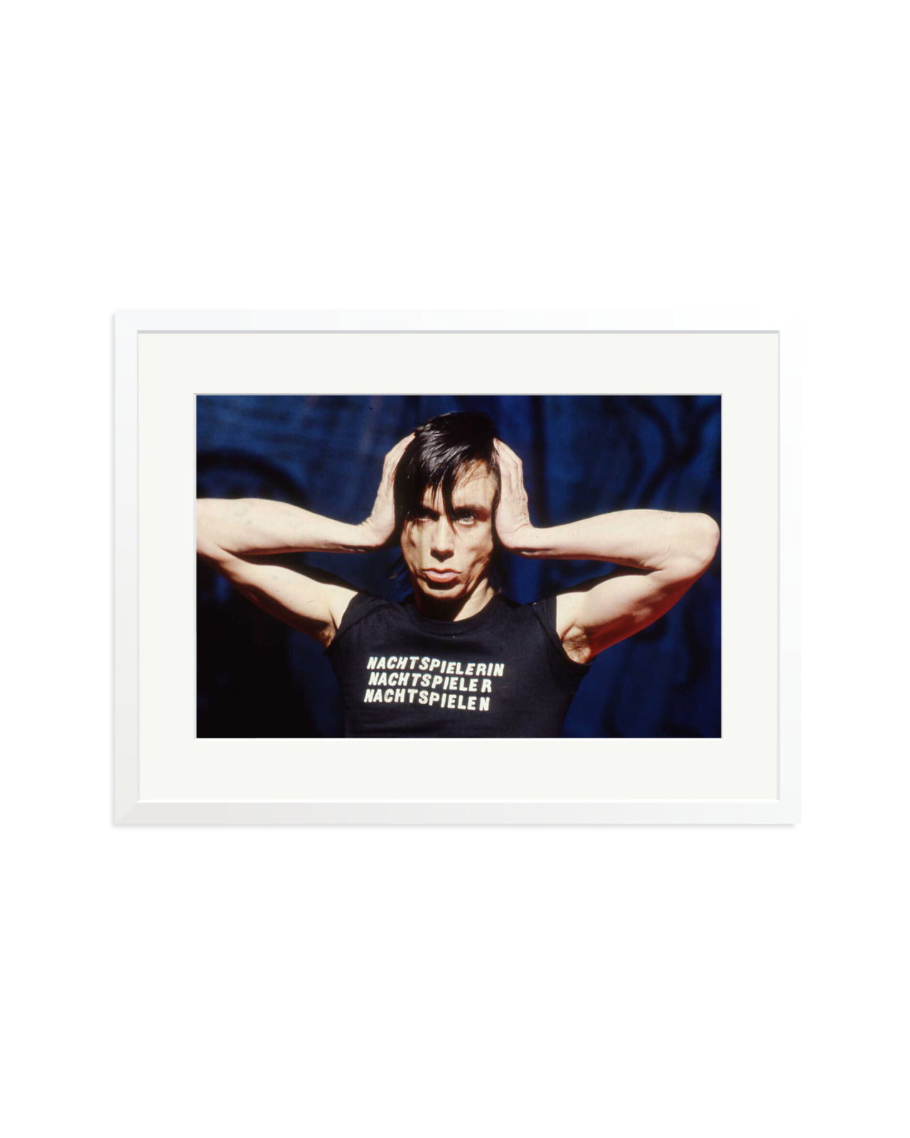 Iggy Pop on TopPop White / XL