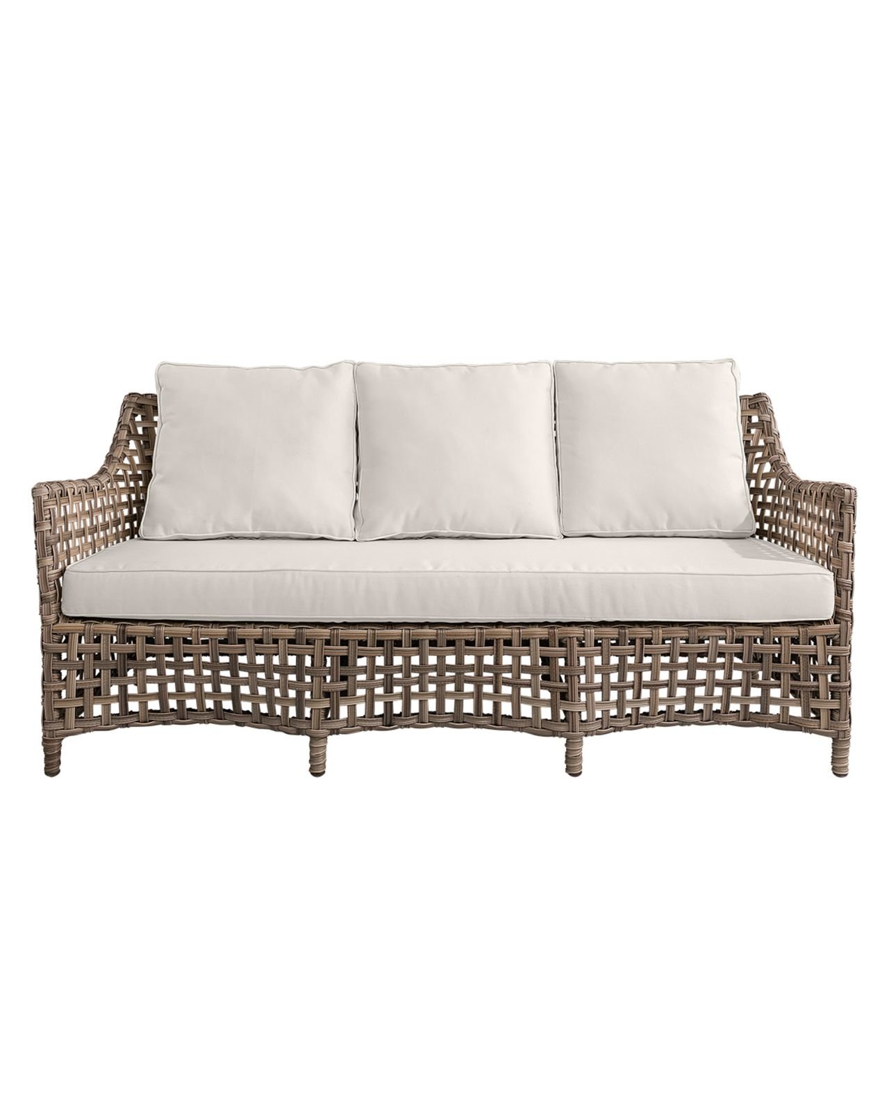 Malaga-sohva, 3-istuttava, classic grey