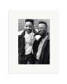 DJ Jazzy Jeff & The Fresh Prince Will Smith Print Only / Small