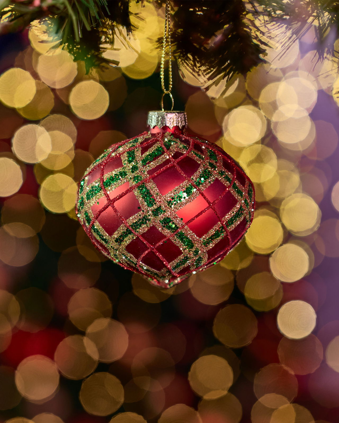 Marcelle Regal Bauble Red/Green