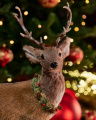 Dasher Reindeer Christmas Decoration Brown