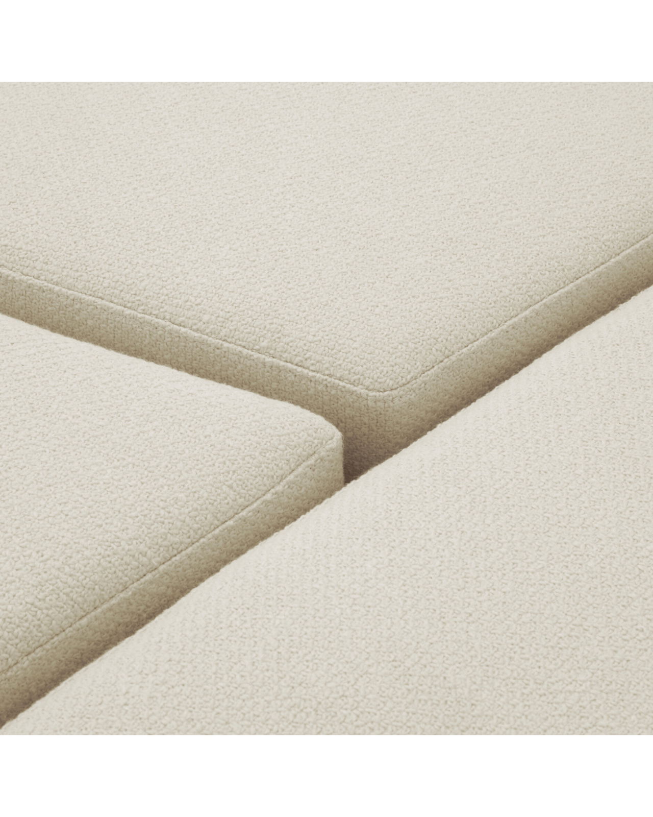 Filbert fotpall rêve cream 3-set