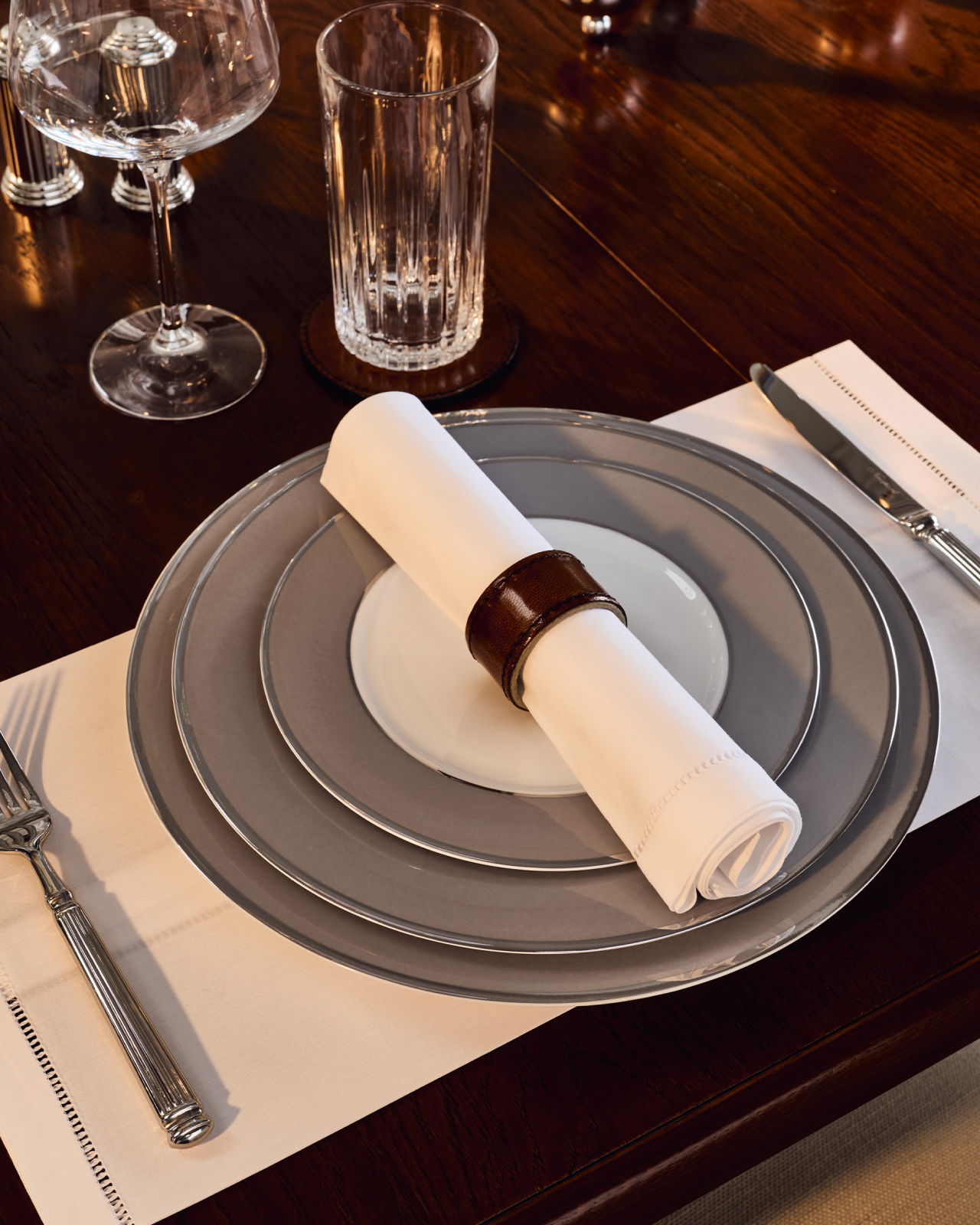 Fairmont Charger Plate Grey