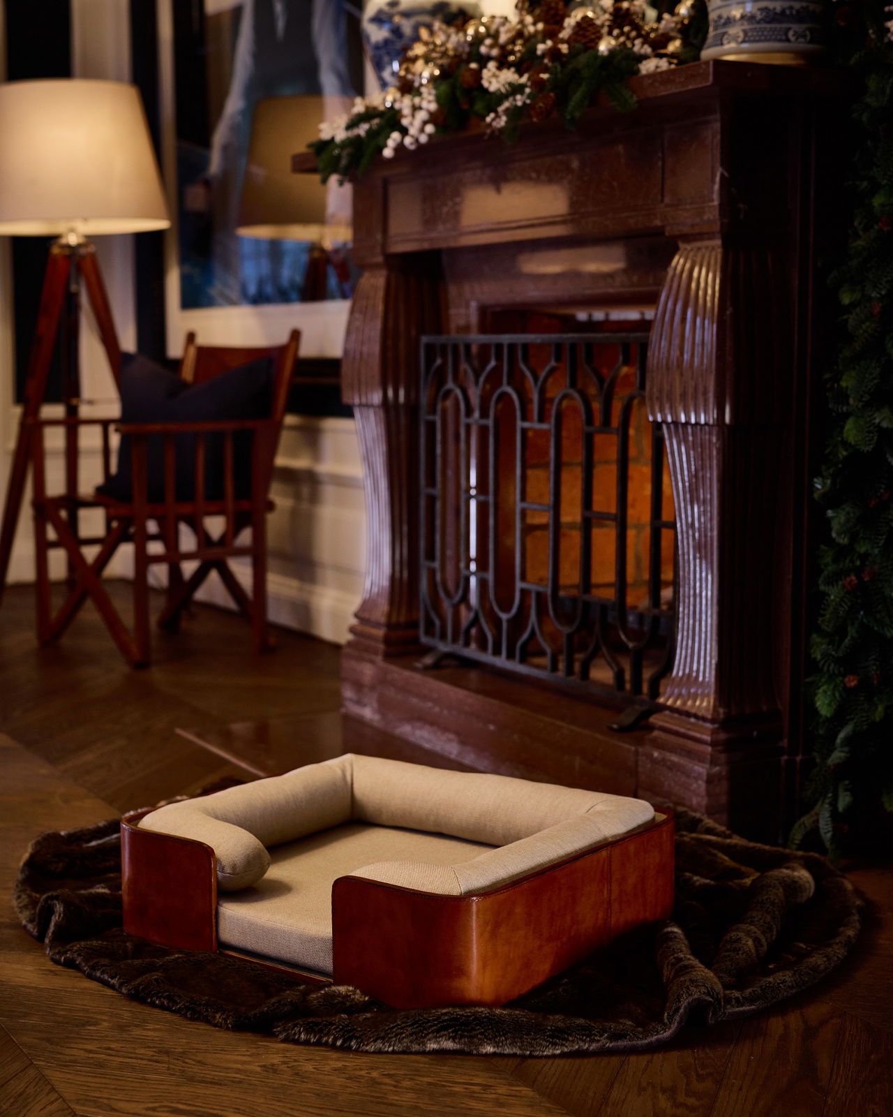 Kensington Dog Bed Seabreeze Sand