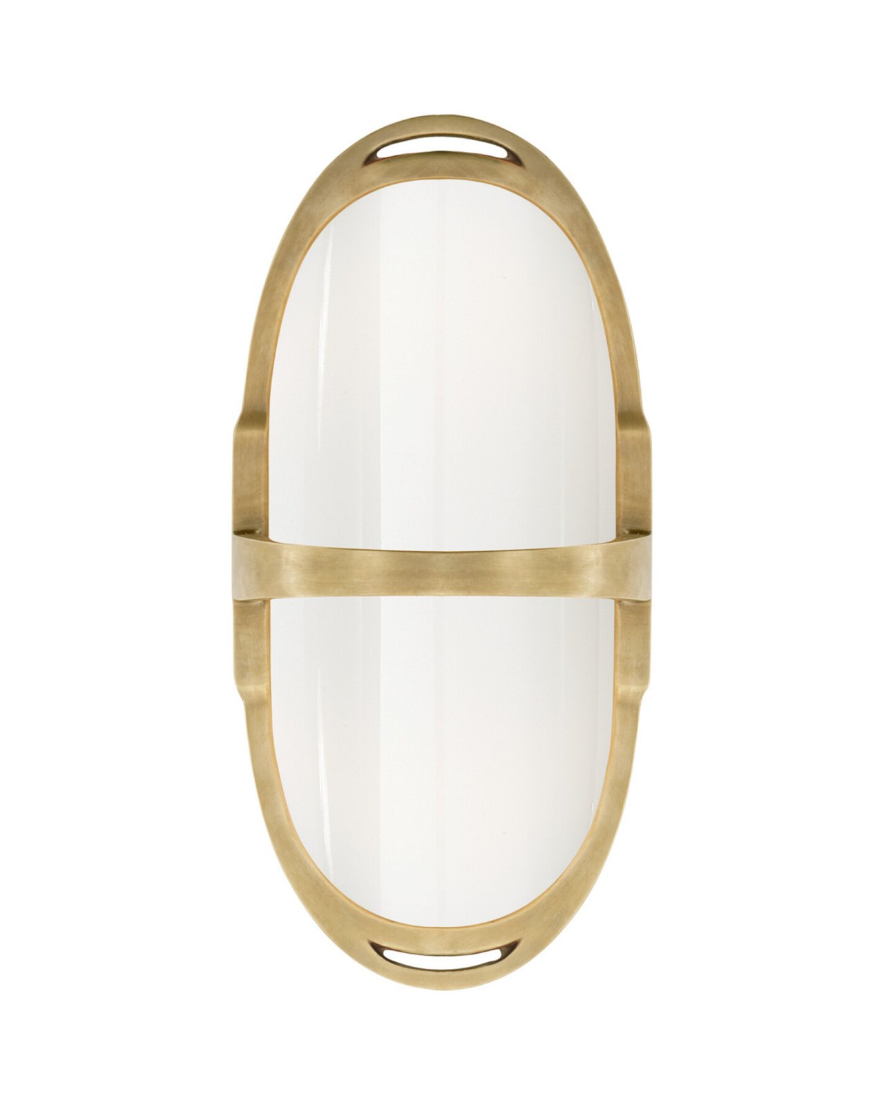 Westbury Double Sconce Natural Brass