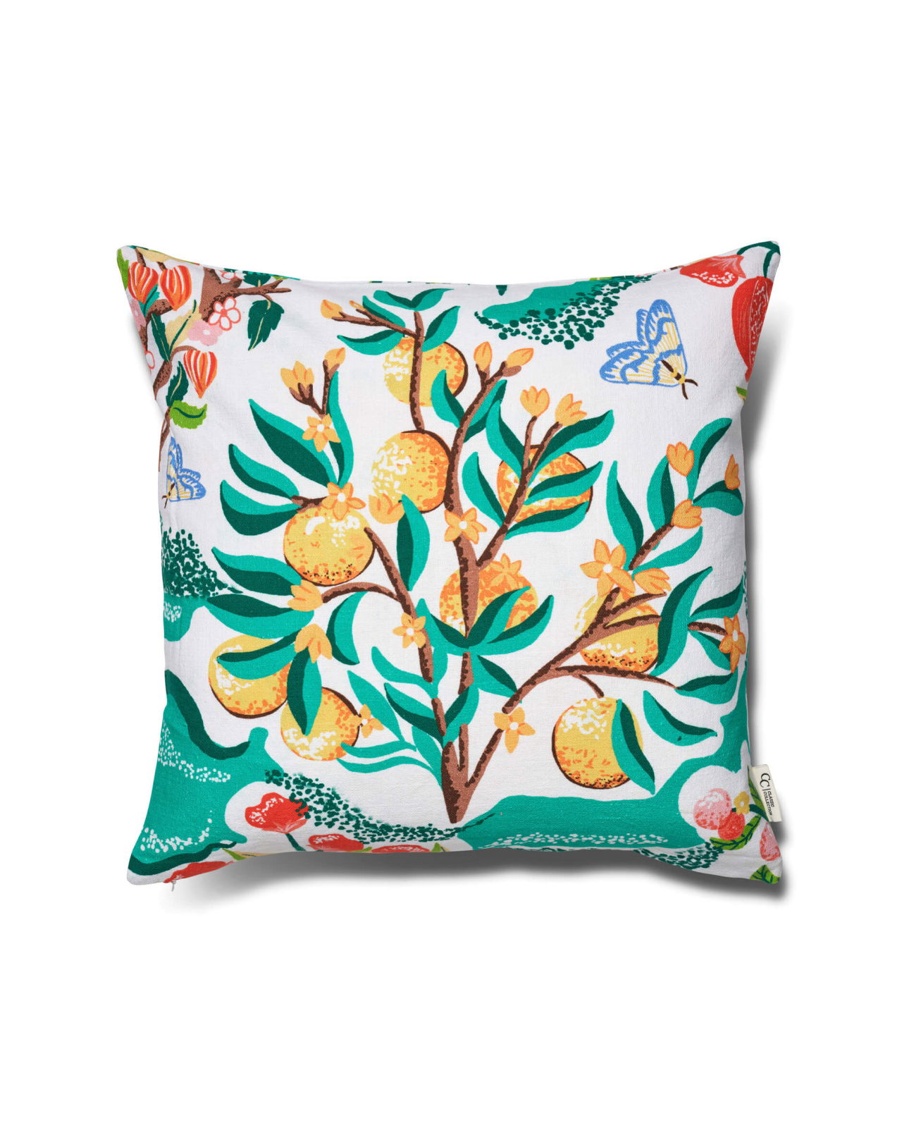 Botanical Orange pudebetraek hvid