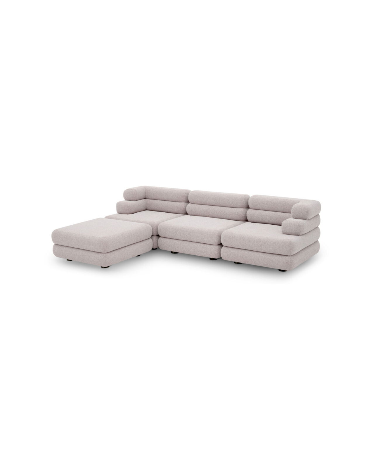 Malaga sofa mauritius light grey left