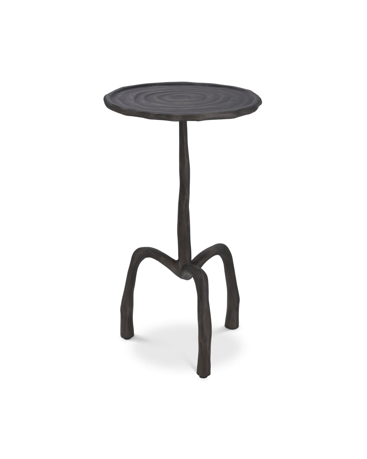 Kubu side table bronze