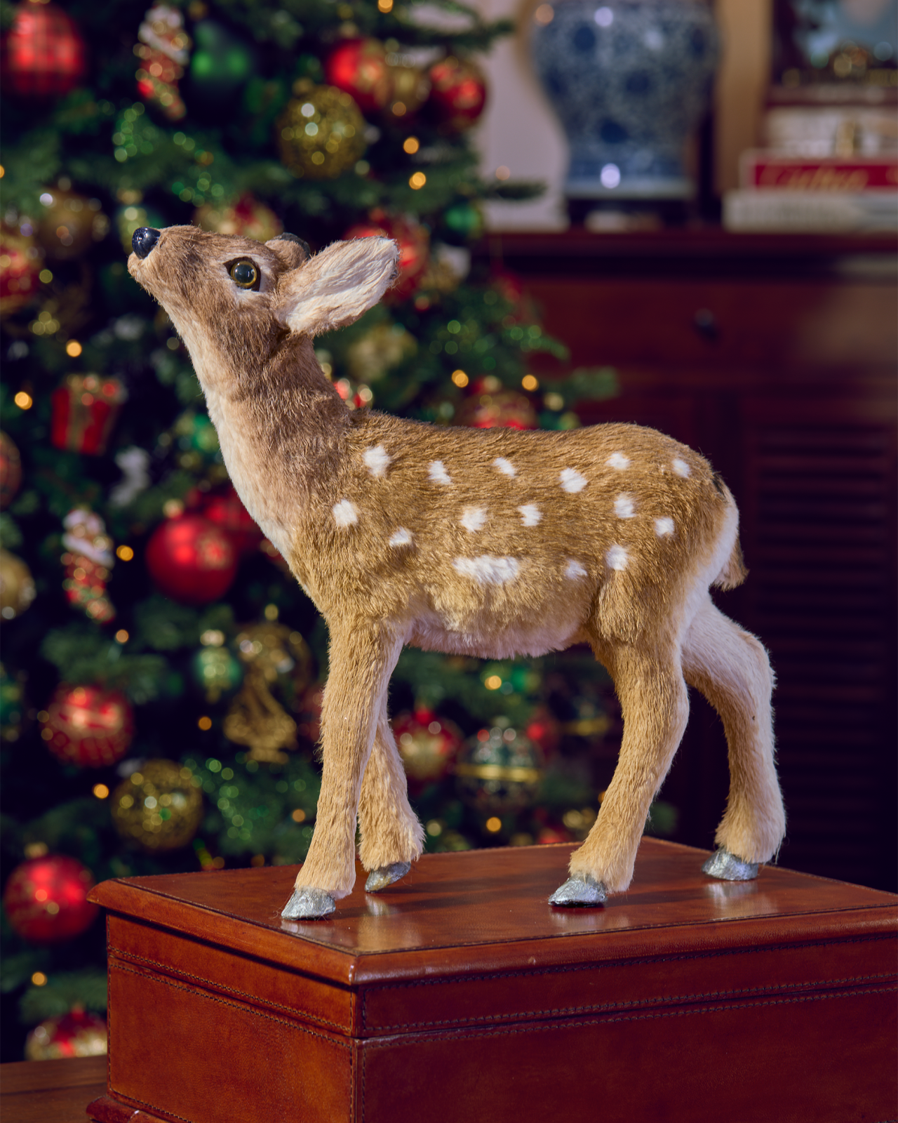 Bambi kerstdecoratie 34 cm