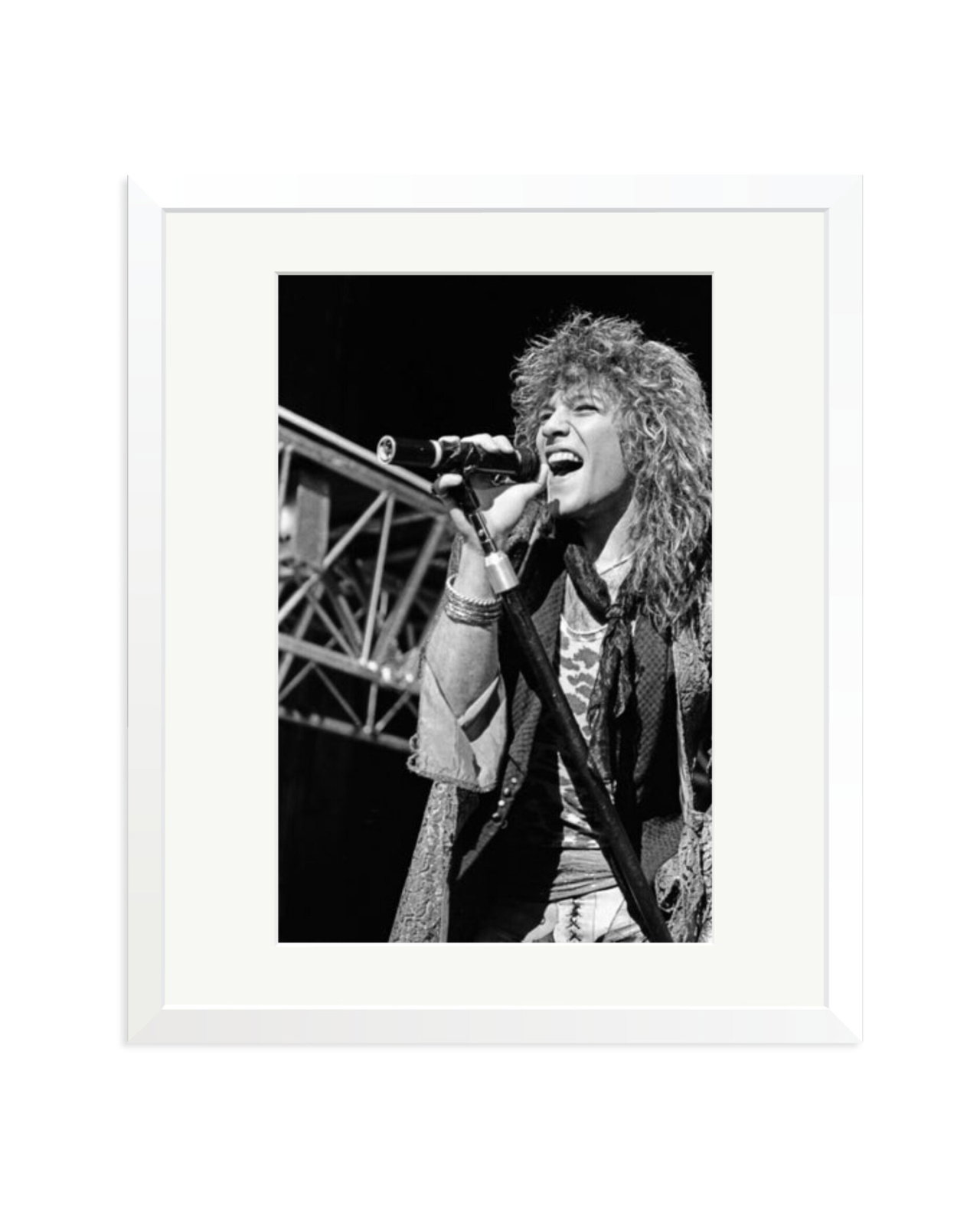 Jon Bon Jovi at the Blossom Music Center White / Large