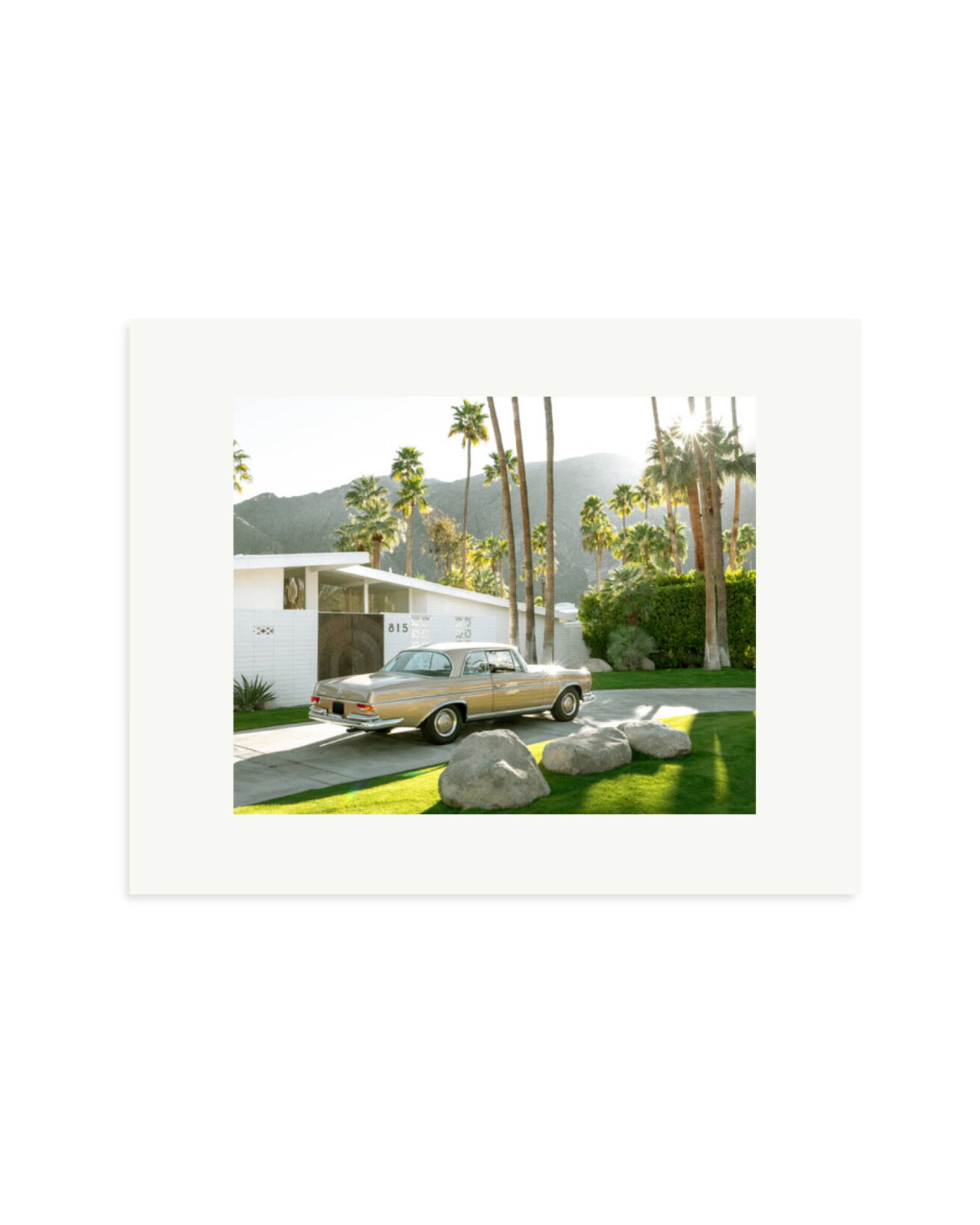 Mercedes-Benz in Palm Springs Print Only / Small