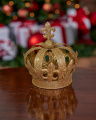 Regina Crown Christmas Decoration Champagne