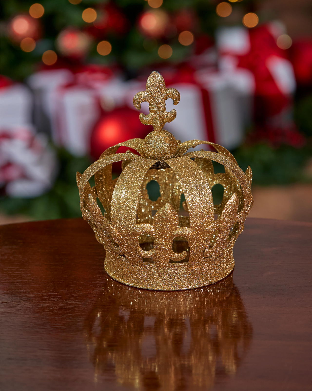 Regina krona juldekoration champagne