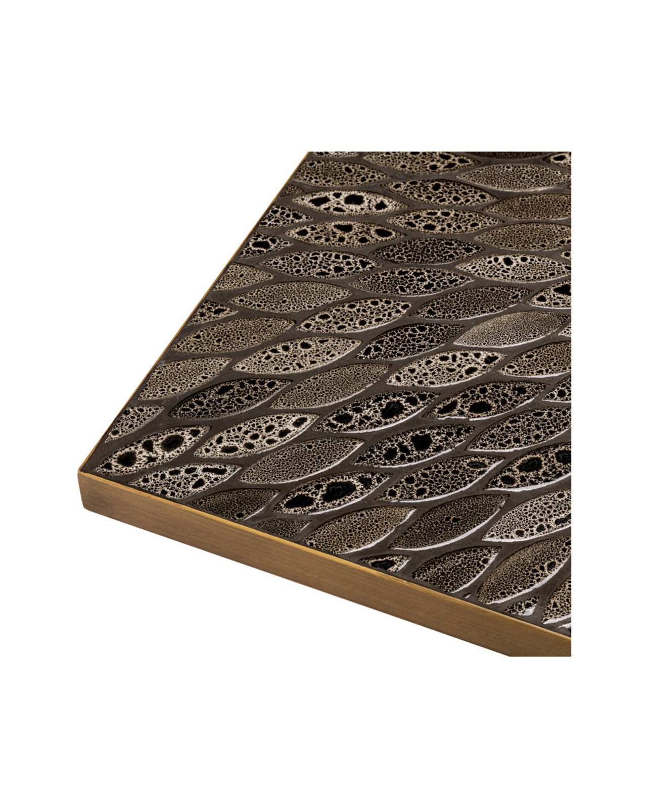 Declan Esstisch antikes Messing