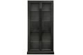 Narbonne Glass Cabinet Black