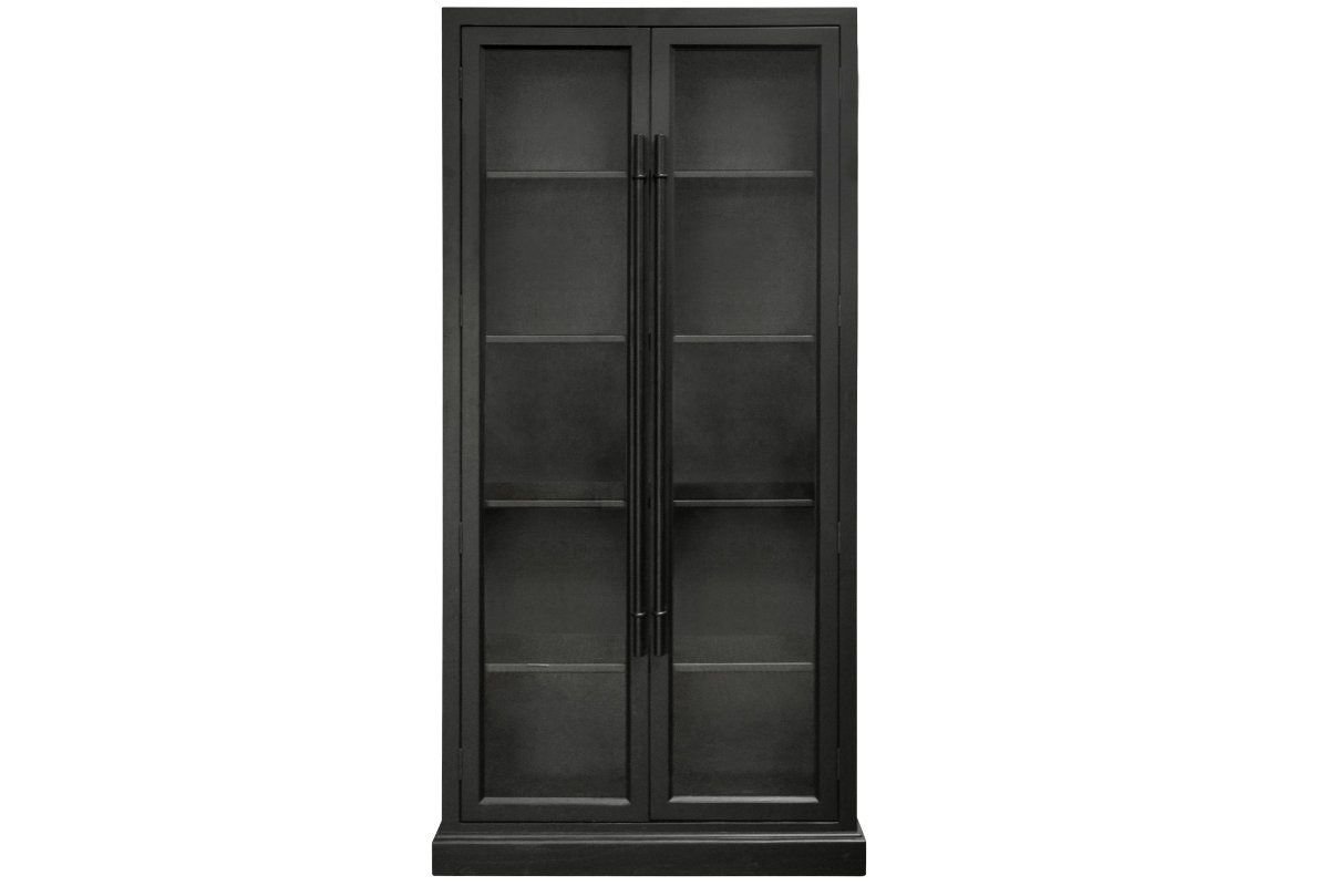 Narbonne Glass Cabinet Black