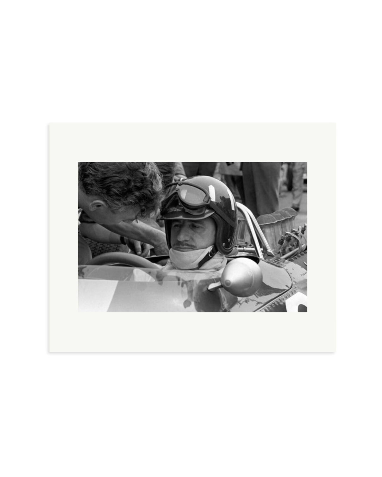 Graham Hill and Keith Duckworth Print Only / Medium
