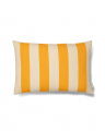 Striped putetrekk oransje