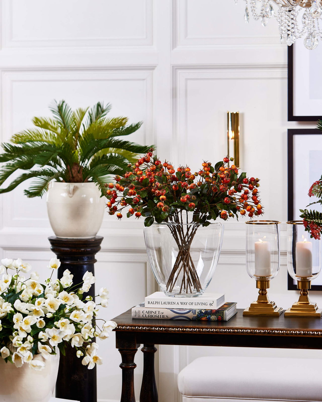 Julros snittblomma vit