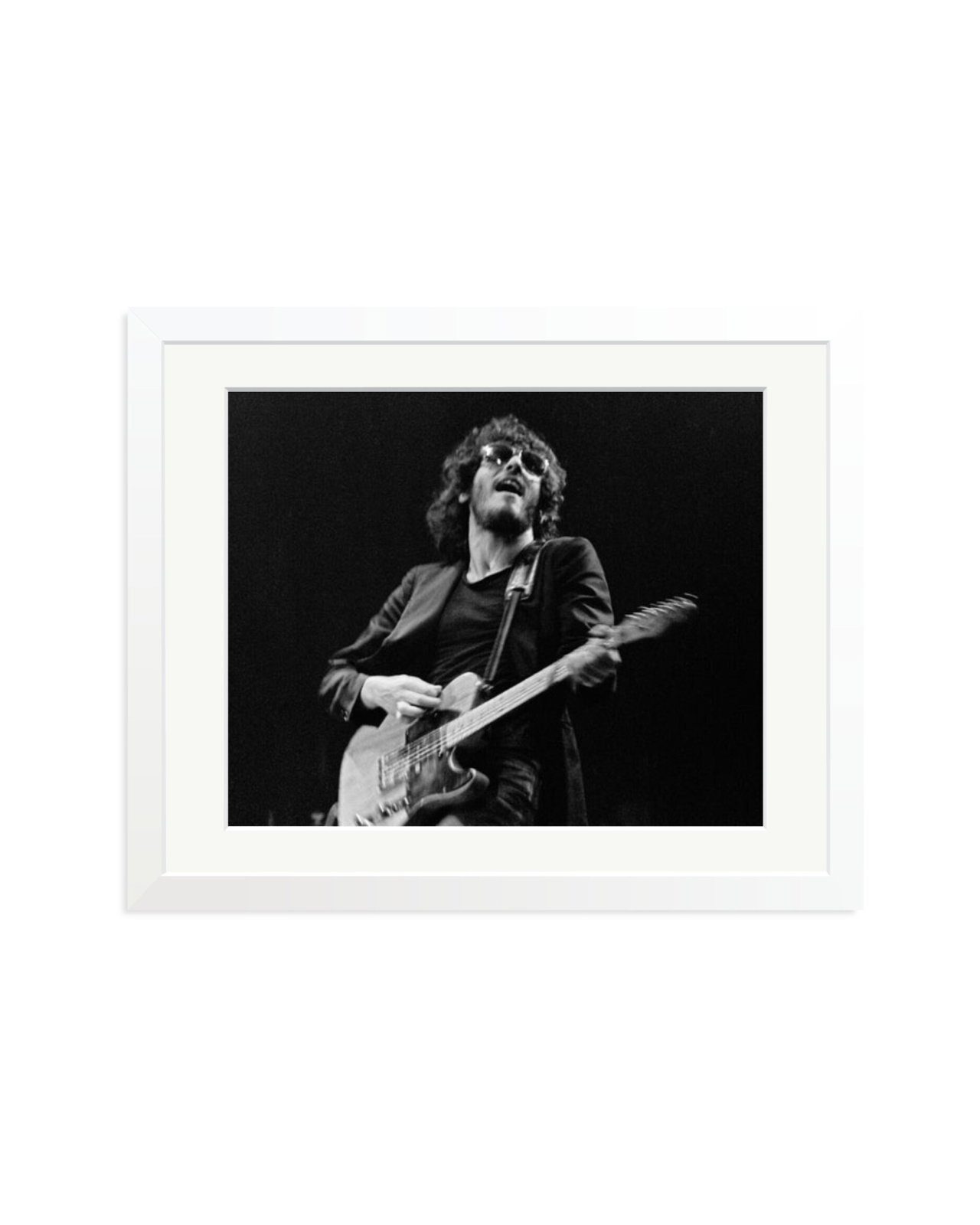 Bruce Springsteen 1976 White / Medium