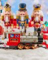 Simon Santa Train Red/Silver