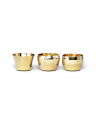 Kin lyslykt messing 3-pk