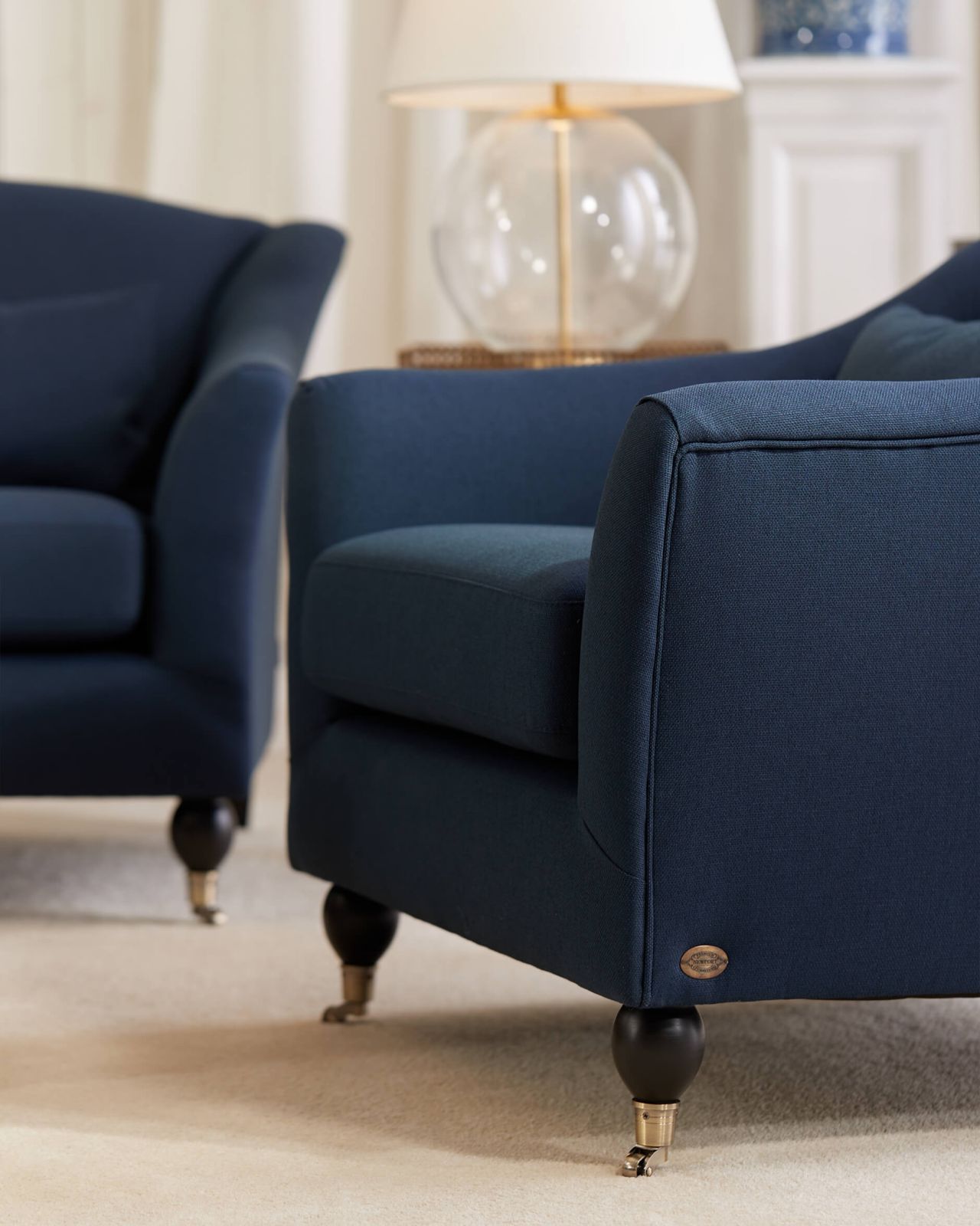 Dorchester Sessel Indigo