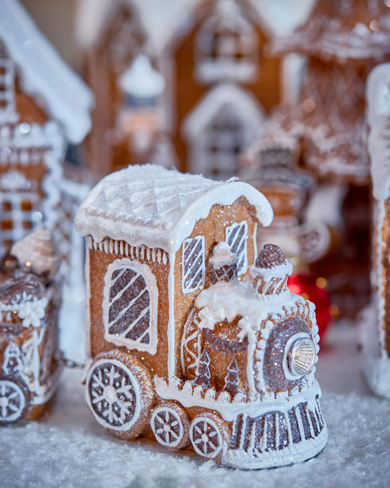 Stanton peberkage tog juleudsmykning