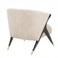 Pavone Mirage dining armchair off-white