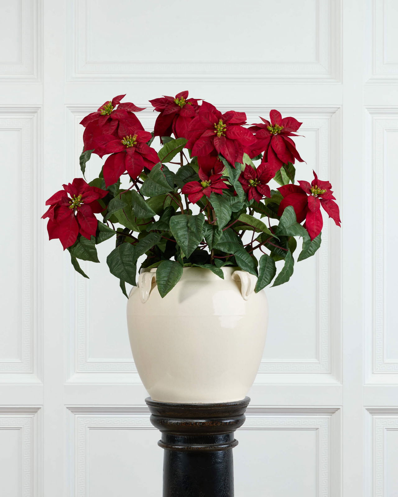 Poinsettia Artificial Plant Red