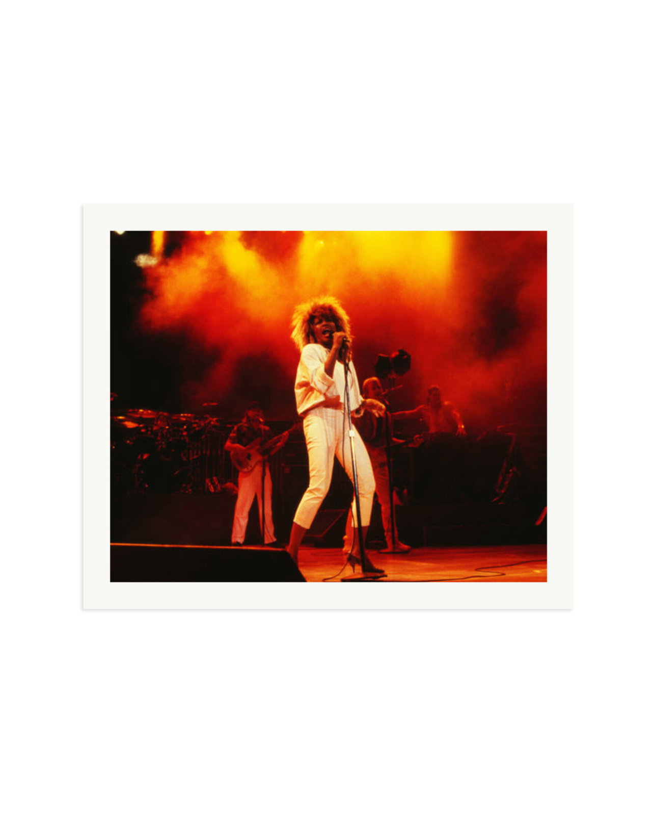 Tina Turner on Stage Print Only / XXL