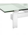 Maxim coffee table stainless steel