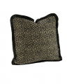 Leopard kuddfodral fransar OUTLET