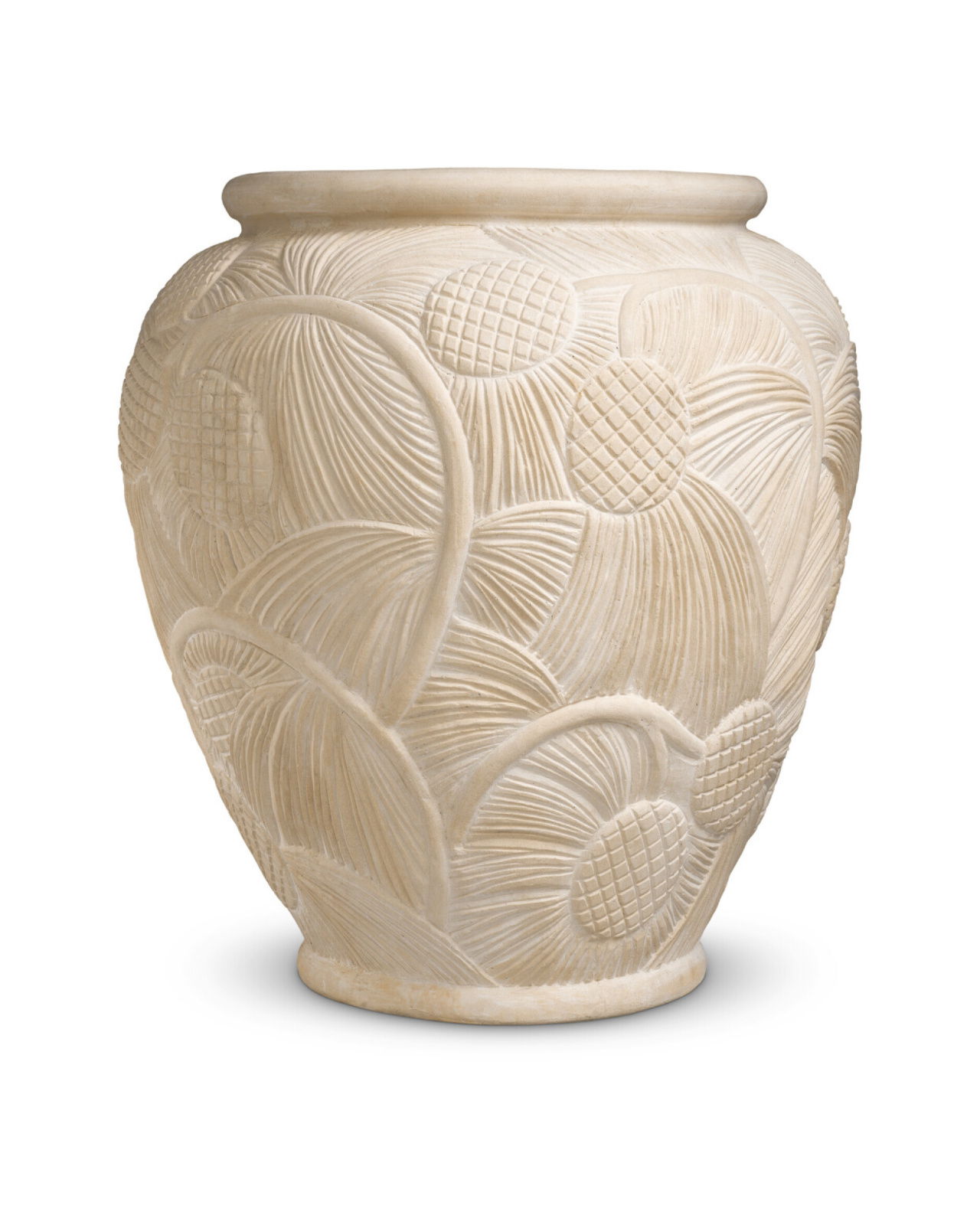 Yasmine plantenbak crème