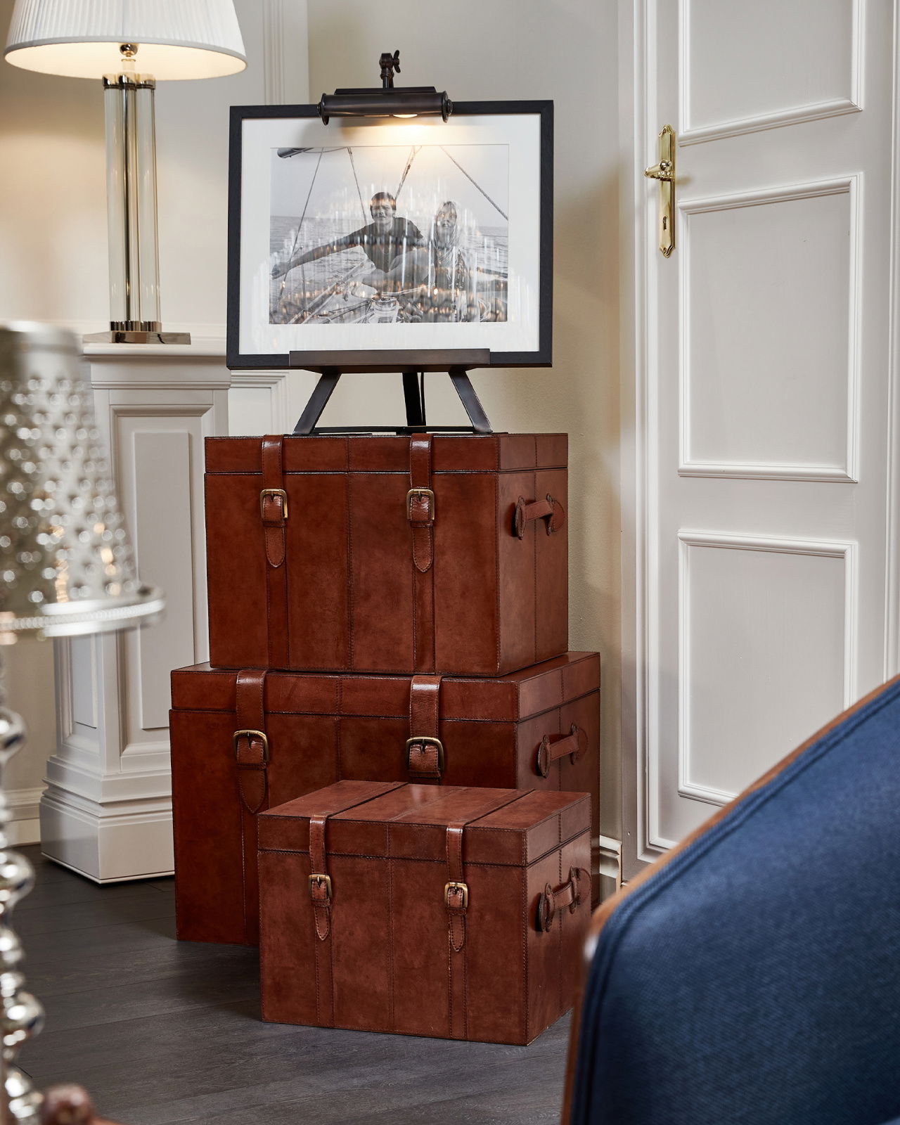 Kensington läderkoffert