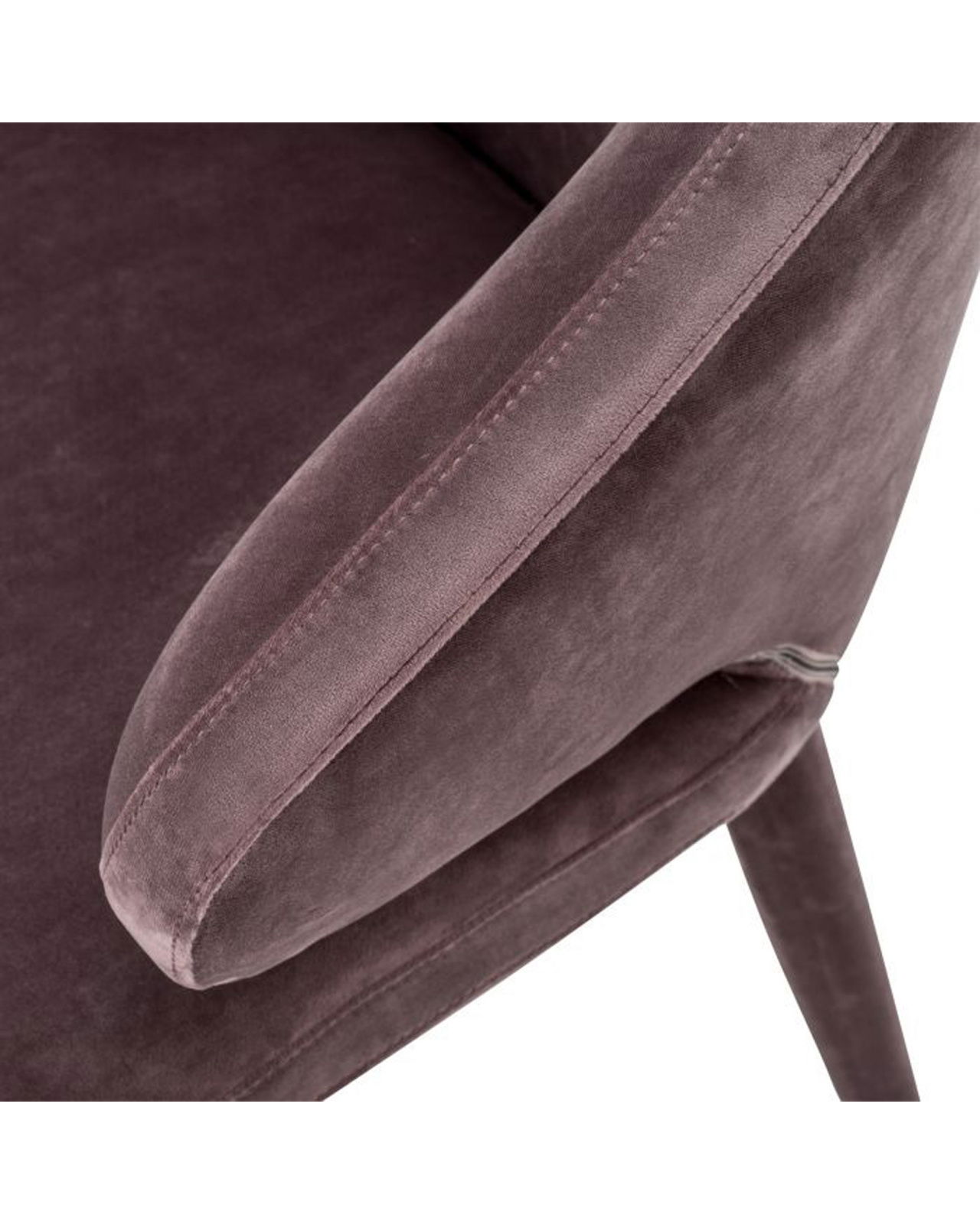 Cardinale Dining Chair Velvet Roche Taupe