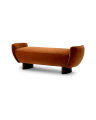 Stirling Bench onoma burnt orange velvet