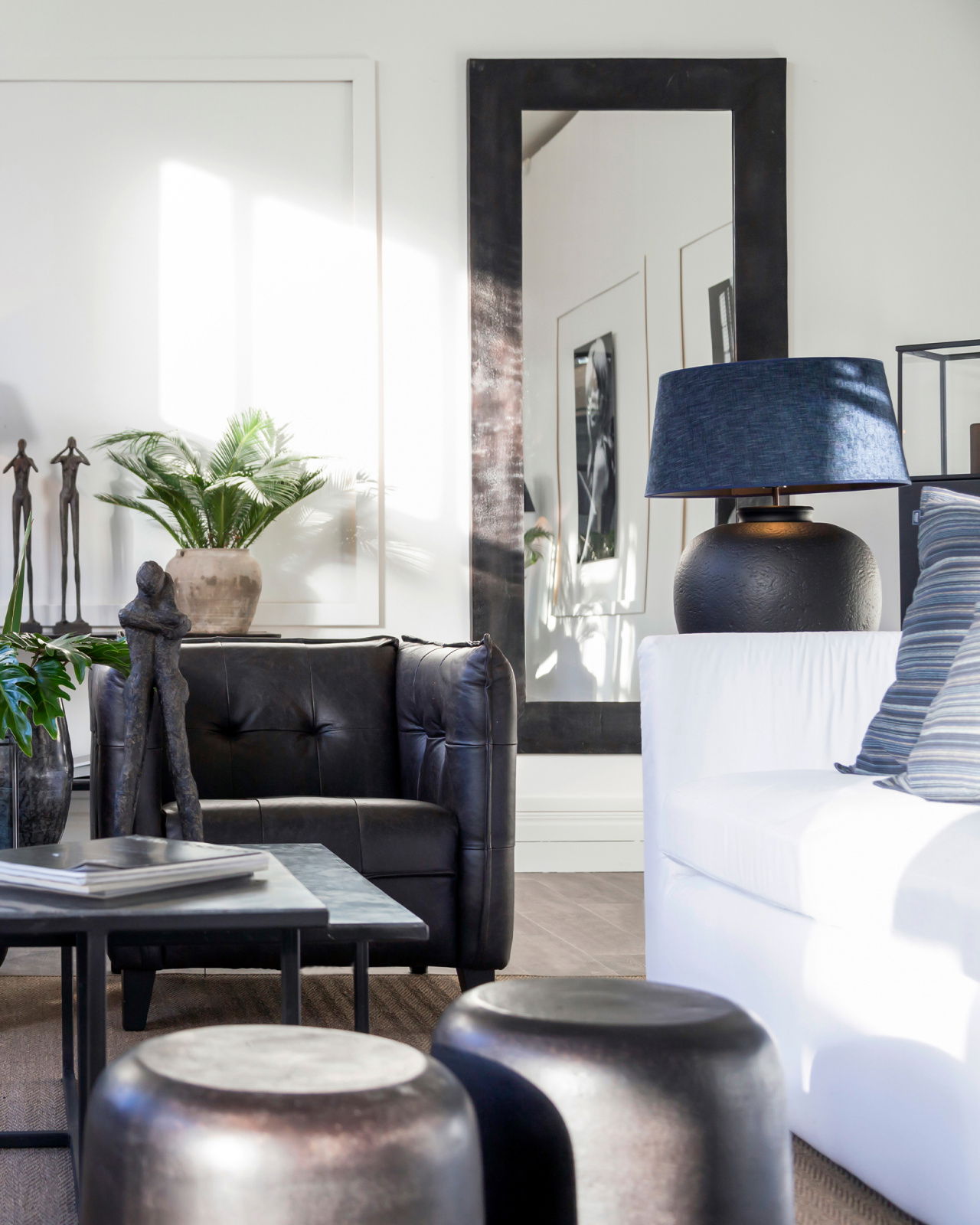 Pasadena bordslampa svart OUTLET